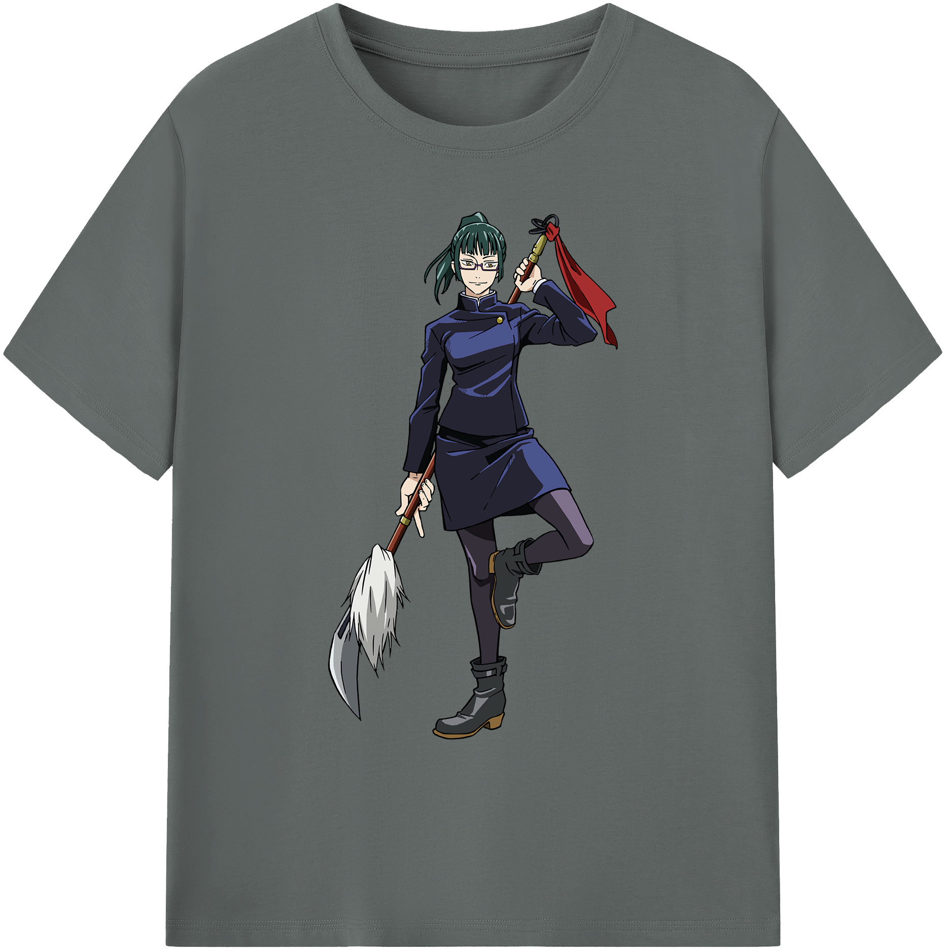 （画像用） 呪術廻戦 Jujutsu Kaisen 綿100％ メンズ半袖Tシャツ｜肌触りやわらか＆通気性